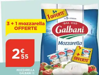 Bi1 Mozzarella galbani offre