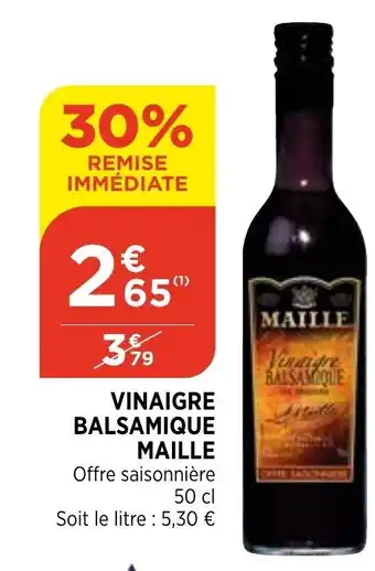Bi1 Vinaigre balsamique maille offre