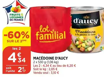 Bi1 Macédoine d'aucy offre