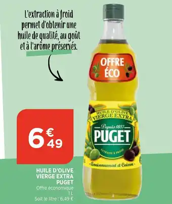 Bi1 Huile d'olive vierge extra puget offre