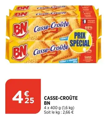 Bi1 Casse-croûte BN offre