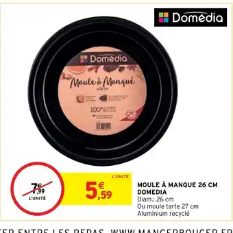 Moule a mangue 26cm domedia