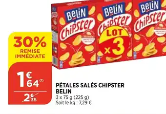 Pétales salés chipster belin