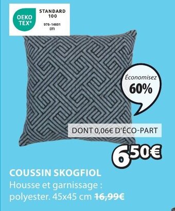 JYSK Coussin skogfiol offre