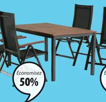 JYSK Table de jardin Yttrup offre