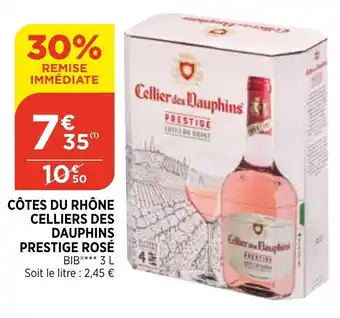 Bi1 Côtes du rhône celliers des dauphins offre
