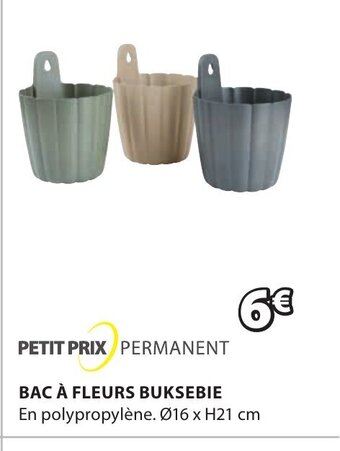 JYSK Bac a fleurs buksebie offre