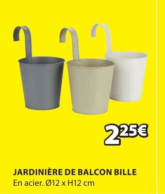 JYSK Jardinière de balcon bille offre