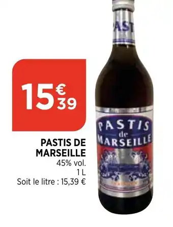 Bi1 Pastis de marseille offre