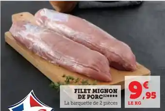 Super U Filet mignon de porc(1)**** offre