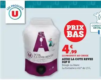 Hyper U Aude la cote revee igp u offre