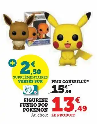 Hyper U Figurine funko pop pokemon offre