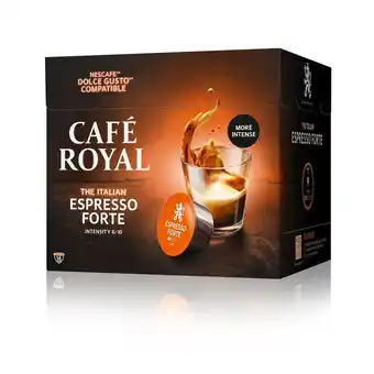 Auchan Supermarché Capsules café espresso forte café royal offre