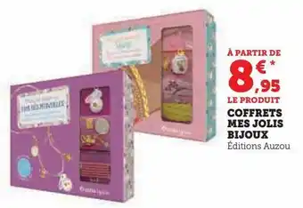 Hyper U Coffrets mes jolis bijoux offre