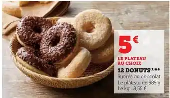 Hyper U 12 donuts offre