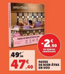 Hyper U Pause de bien-être en duo offre