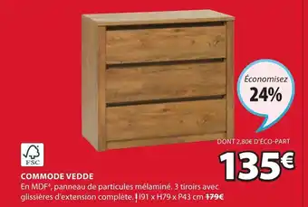 JYSK Commode vedde offre