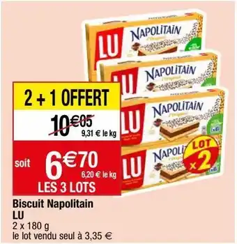 Migros Biscuits lu offre