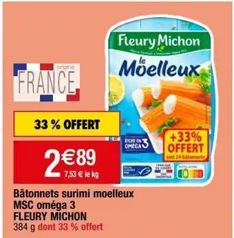 Migros Surimi fleury michon offre
