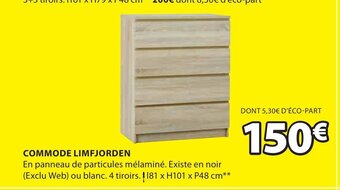 JYSK Commode limfjorden offre