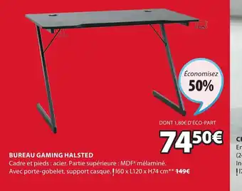 JYSK Bureau gaming halsted offre