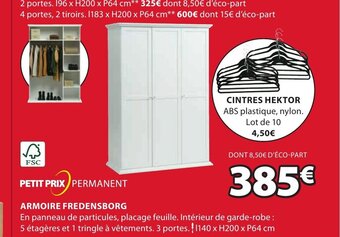 JYSK Armoire fredensborg offre