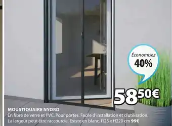 JYSK Moustiquaire nyord offre
