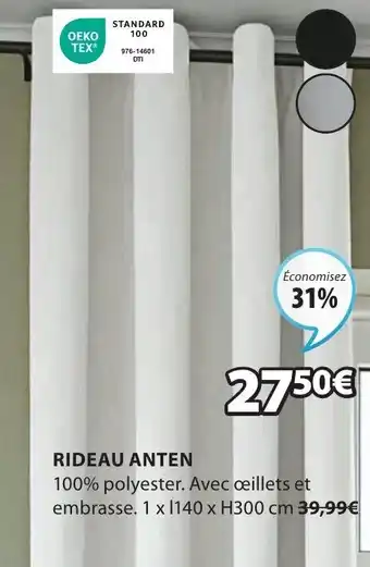 JYSK Rideau anten offre