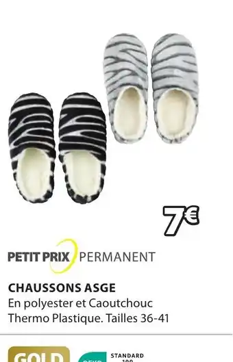 JYSK Chaussons asge offre
