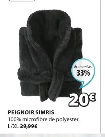 JYSK Peignoir simris offre