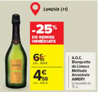 A.O.C blanquette de limoux