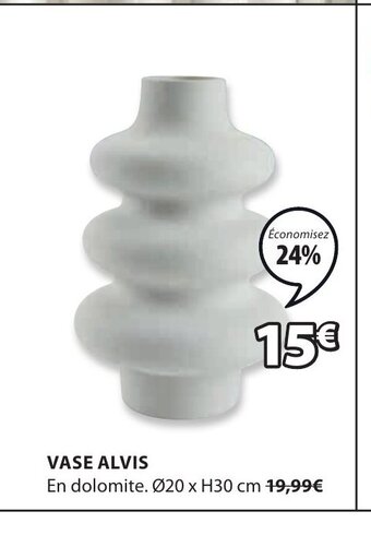 JYSK Vase Alvis offre