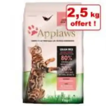 Zooplus Croquettes applaws pour chat 5 kg + 2,5 kg offert ! offre