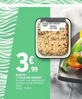 E.Leclerc Risotto "L'Italie Des Saveurs" offre