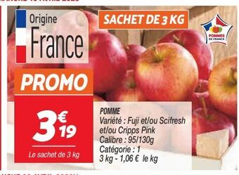 Netto Pommes offre