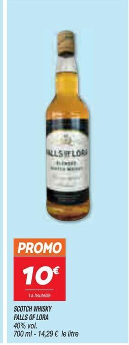 Netto Scotch whisky falls of lora offre
