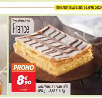 Netto Millefeuille 8 parts offre