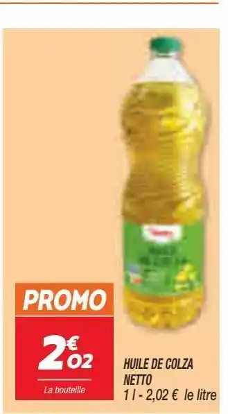 Netto Huile de colza netto offre