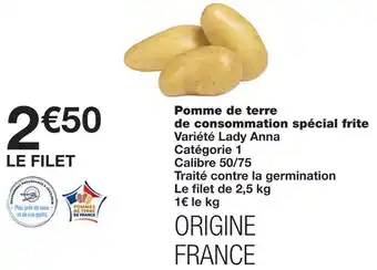Monoprix Pomme de terre de consommation spécial frite offre