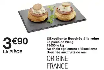 Lâexcellente bouchĂ©e Ă la reine