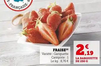 U Express Fraise offre