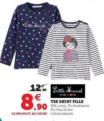 Super U Tee Shirt Fille offre