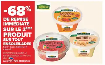 Carrefour Ensoleil'ades -68% de remise immédiate sur le 2ème produit sur tout ensoleil'ades offre