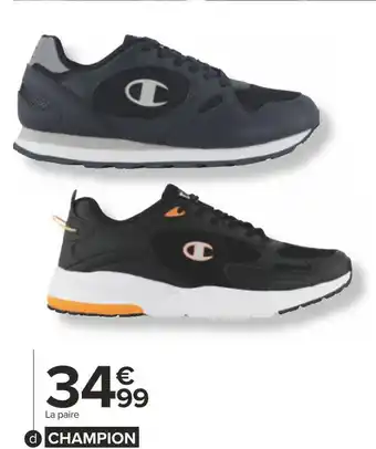 Carrefour Champion basket homme ou garçon offre