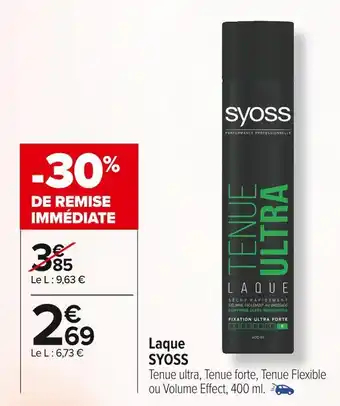 Syoss laque