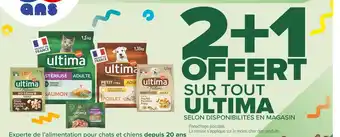 Carrefour Market Ultima 2+1 offert sur tout ultima offre