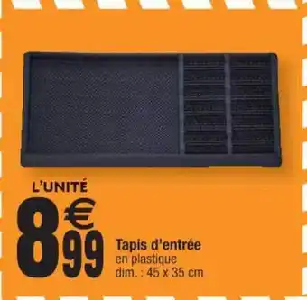 Cora x Carrefour Tapis D'entrée offre