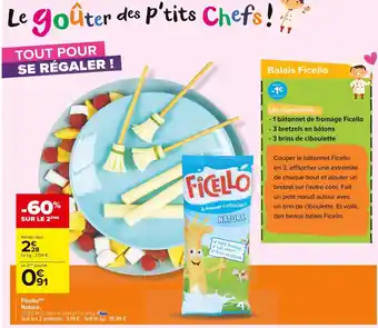Carrefour Market Ficello ficello nature offre