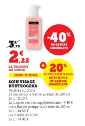 Soin visage neutrogena