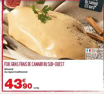 Foie Gras Frais De Canard Du Sud-ouest